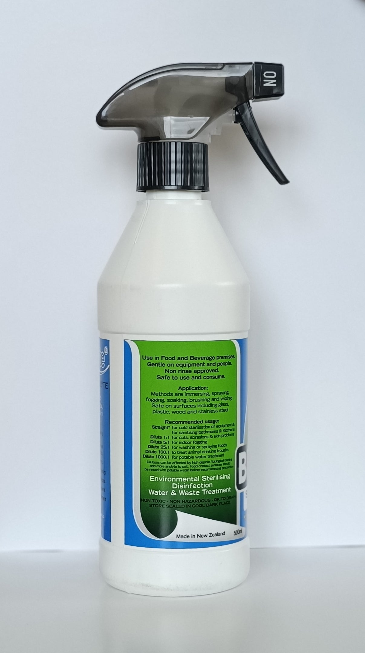 BIO GENIE - Non-Toxic Antiseptic & Sanitiser Concentrate – 500ml